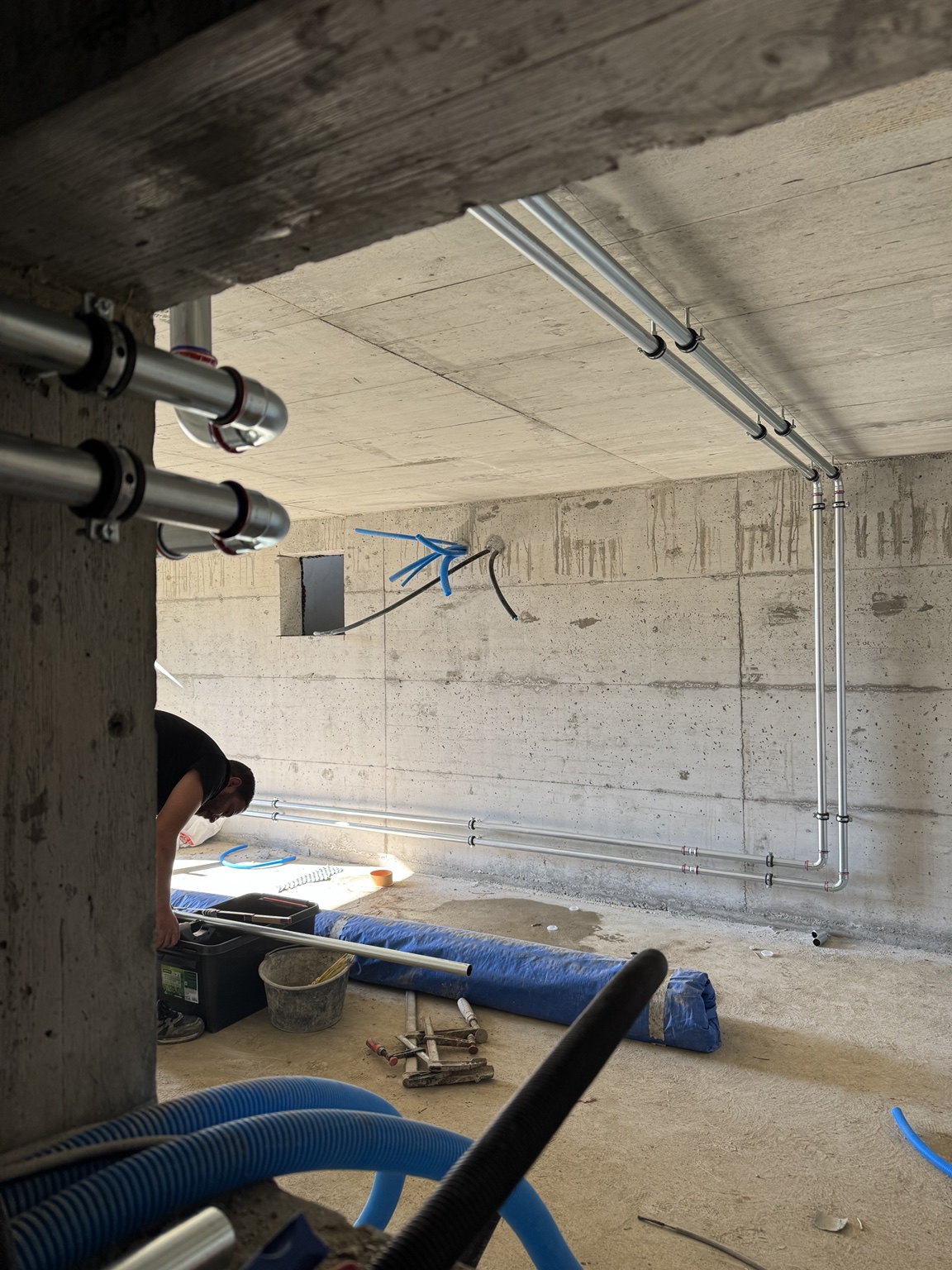 Distribution chauffage complète